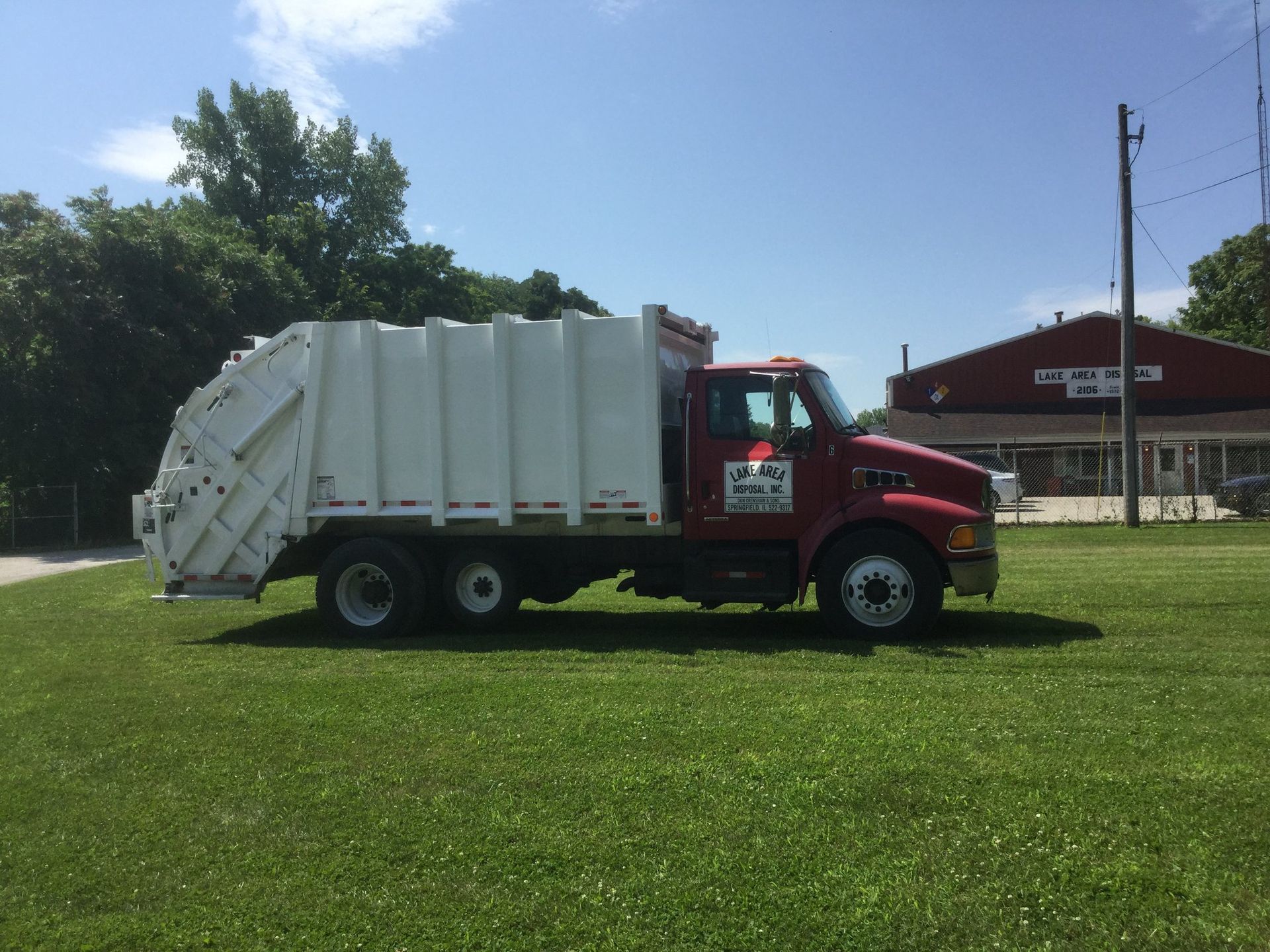 Dumpster for construction