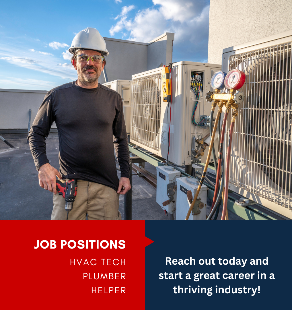 Coles of Washingtonville is looking for HVAC and Plumbing techs