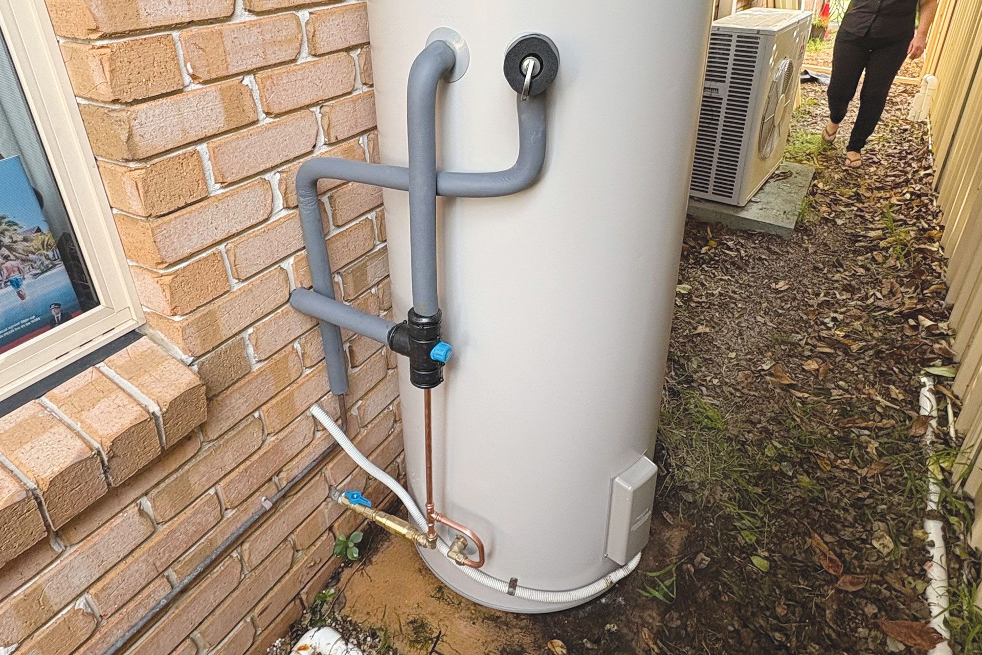 A hot water system