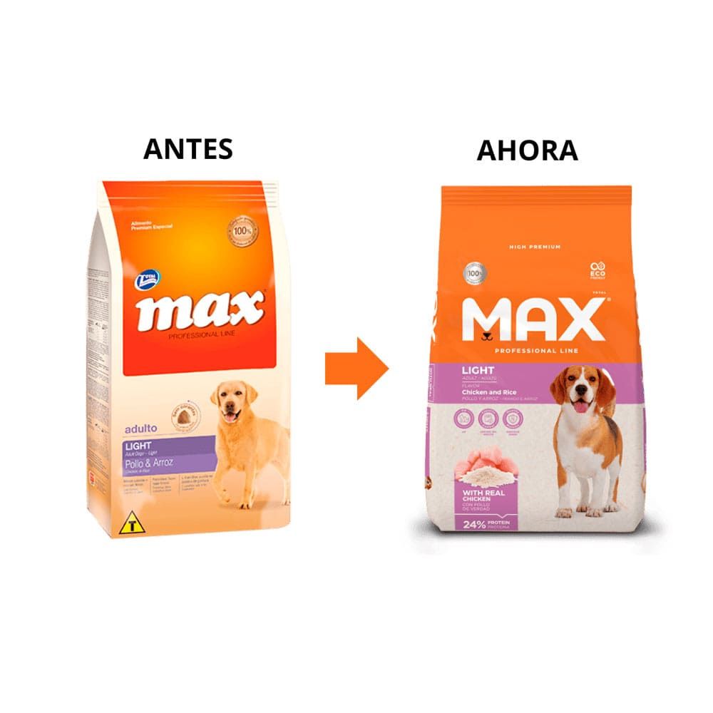 Max Adulto Light Pollo y Arroz