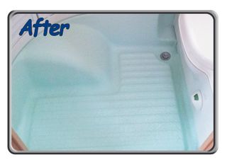 damaged shower tray after speedcoat repair
