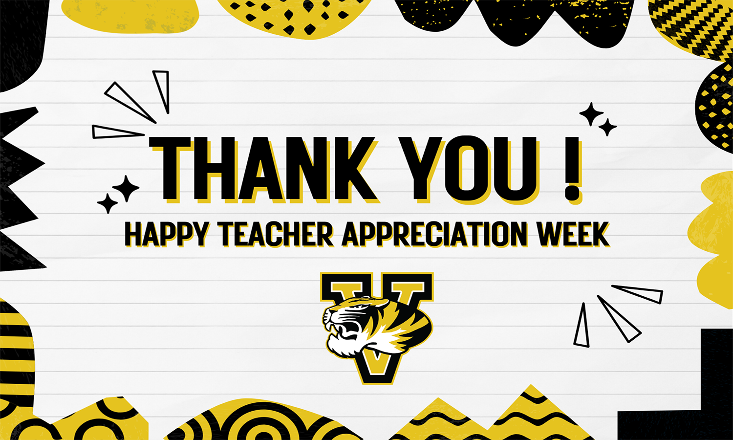 THANK YOU - Happy Teacher Appreciation Week