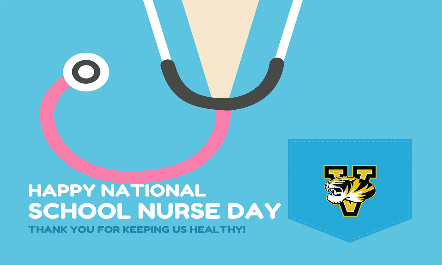 Happy National School Nurse Day - Thank you for keeping us healthy!