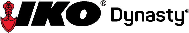 The logo for IKO Dynasty, featuring the black text 