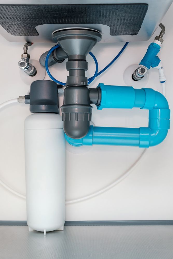 Undersink Plumbing and Drainage System