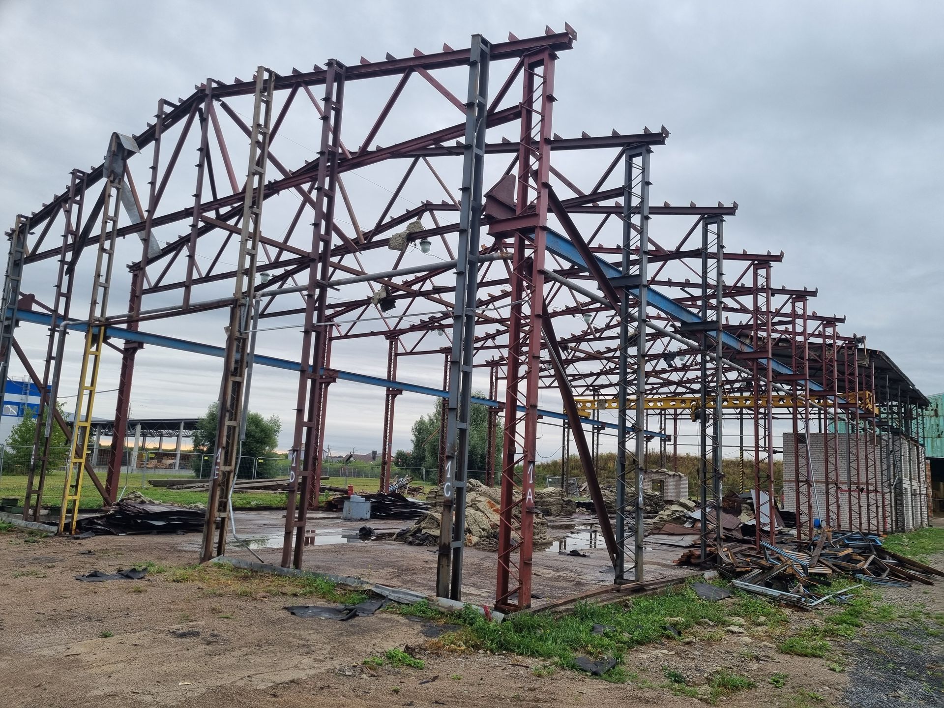 Metalinių konstrukcijų demontavimas