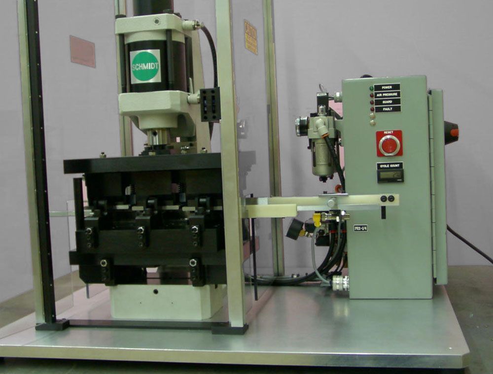 A machine that has the word ome on it