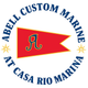 Abell custom marine at casa rio marina logo