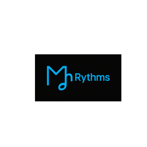 Logo MhRythms songwriter van de songs Believe in Yourself en Chase your dreams