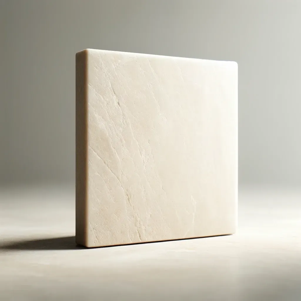 A limestone tile