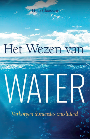 The cover of a book titled het wezen van water