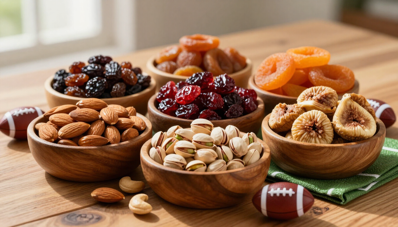 Mix de castanhas e frutas secas para a Copa do Mundo