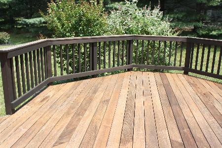 IPE Deck - After pressure washing  - Maintenance Services in Kendall Park, NJ