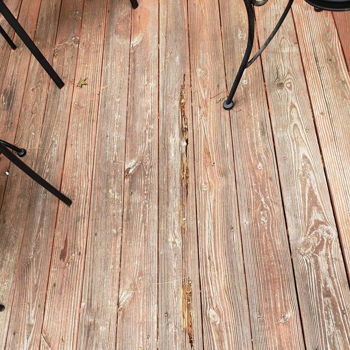 Old Wooden Deck — Raleigh, NC — Luna Restoration