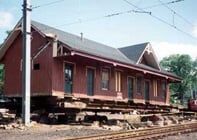 Train Station — Structural Relocation in Hopewell Junction, New York