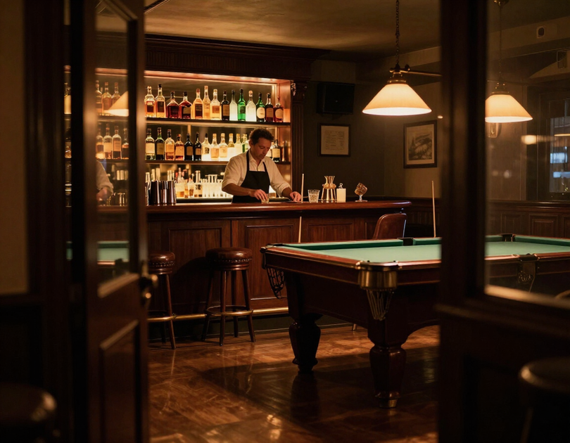 Inside Toot's Bar
