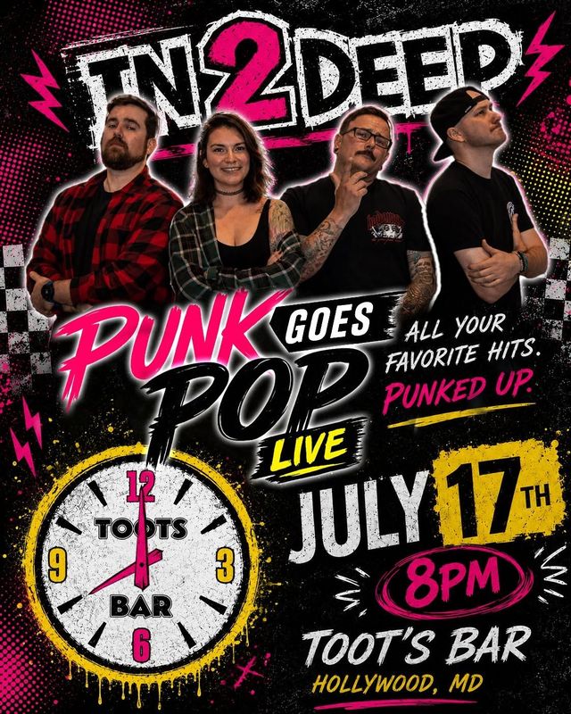 july 17th event at toots bar. Punk Goes Pop Live