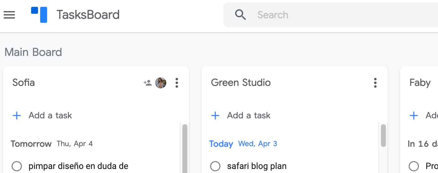 google daily tasks