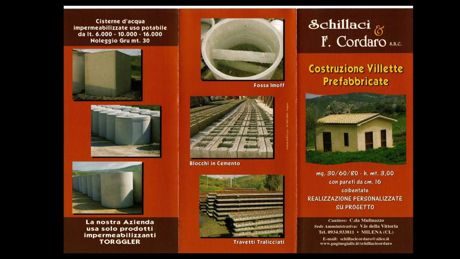 foto retro volantino Schillaci e Cordaro