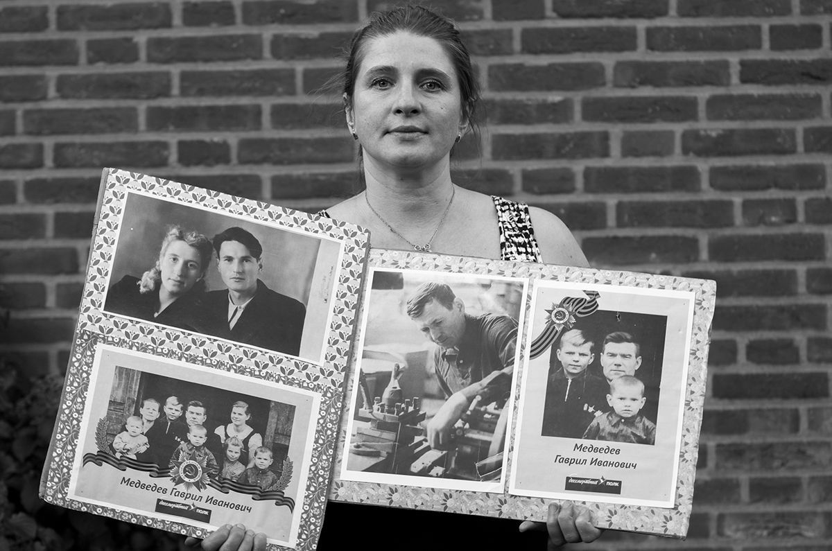 haar familieleden die stierven in WWII