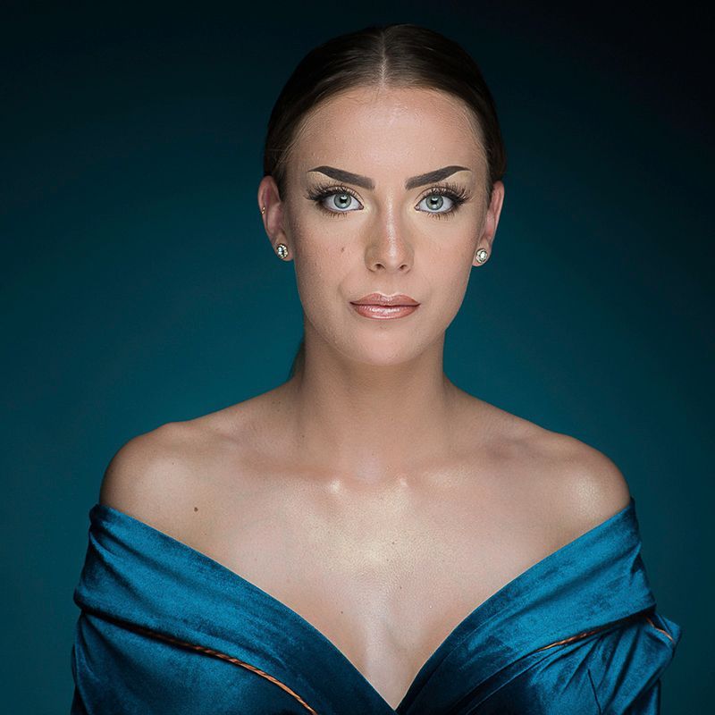 Portret vrouwelijk model