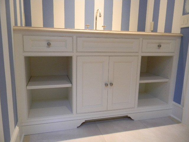 Four empty cabinet slot — Jefferson, GA — Stewart Custom Cabinets