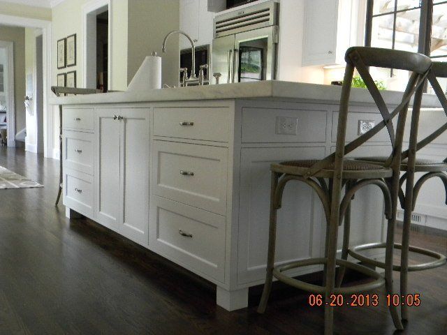 Kitchen island cabinets — Jefferson, GA — Stewart Custom Cabinets