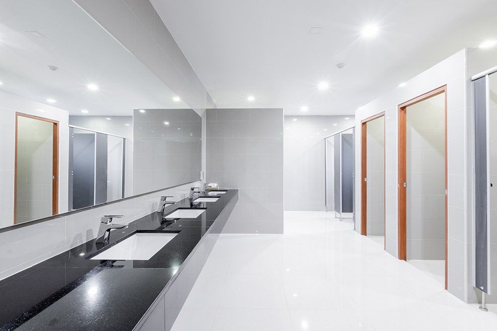 Clean Restroom — Warrawong, NSW — QC Cleaning Illawarra
