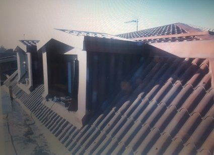 tetto di abitazione privata prima del rifacimento