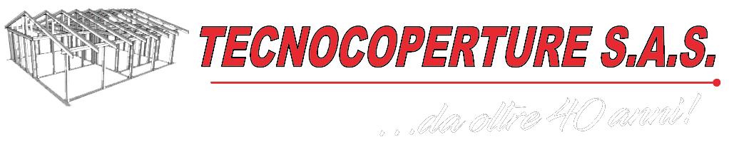 Logo a forma di tetto, stilizzato in bianco, con la scritta