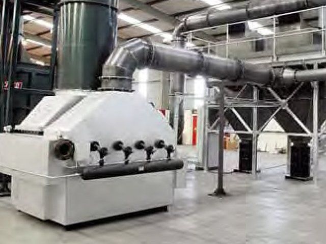 Incinerator system at a plant