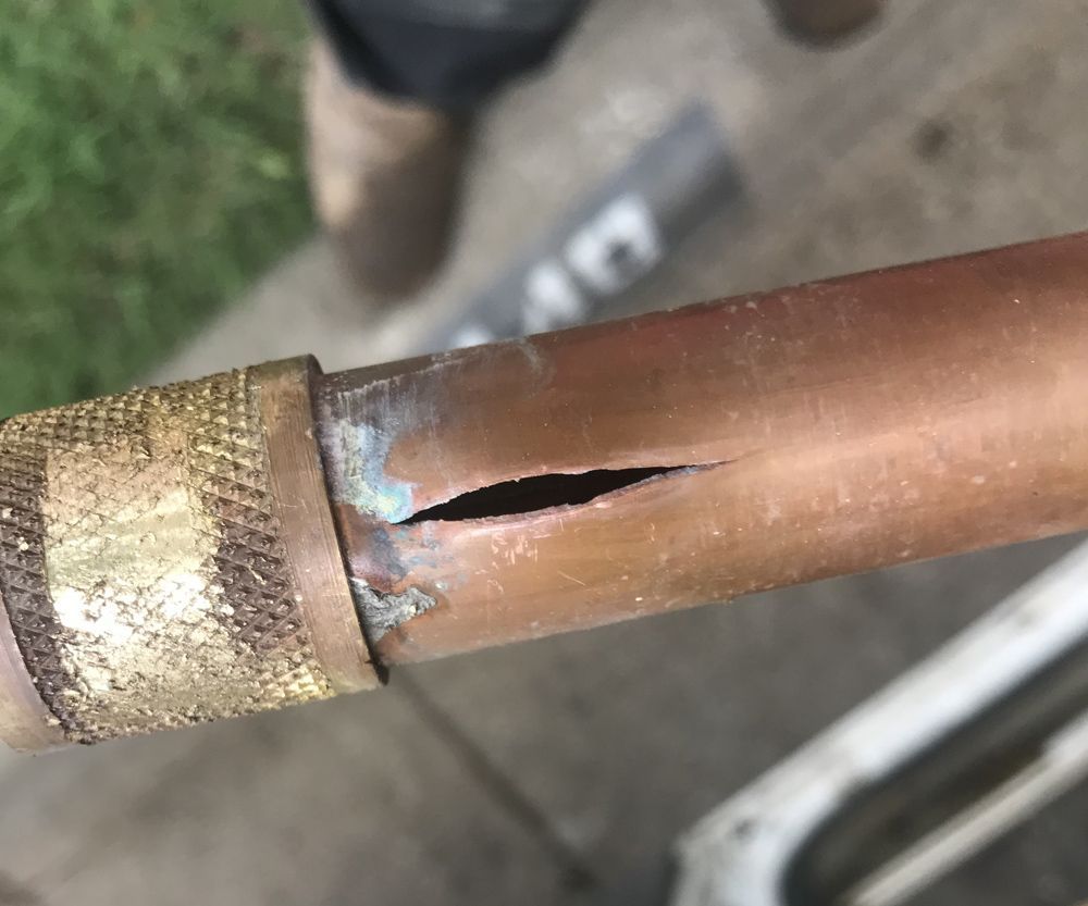 Damaged Pipes