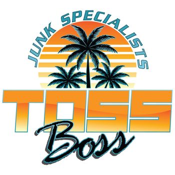 toss boss junk specialists business logo