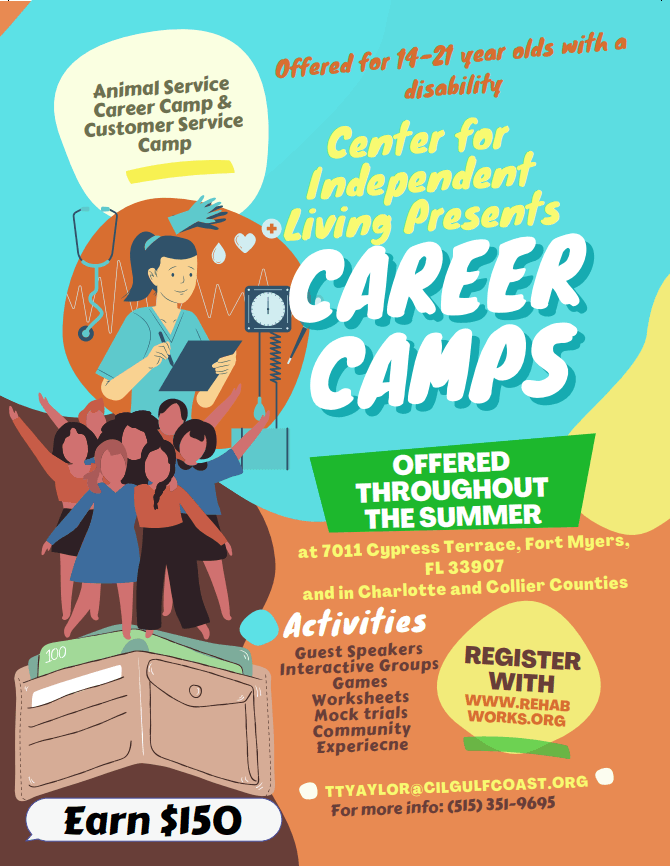 Career Camps | Center For Independent Living Gulf Coast