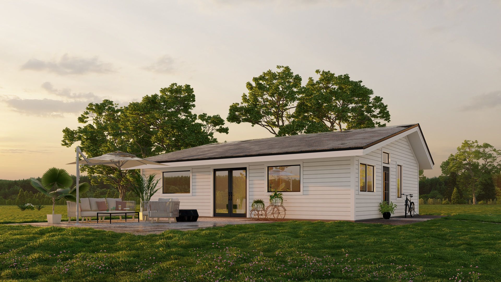 A White House In The Middle Of A Grassy Field - Martinez CA – Xtreme Adu