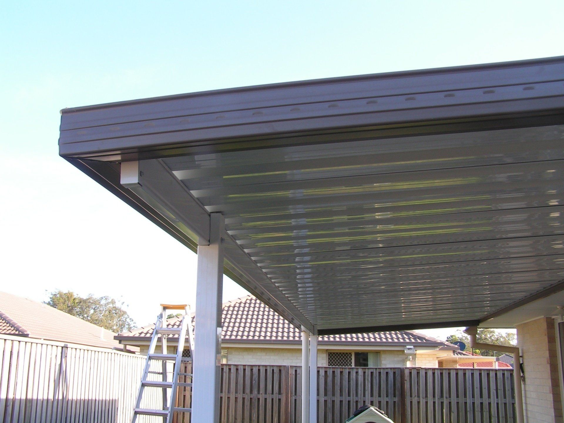 Hail damaged patio roof repair l Patio Doctors