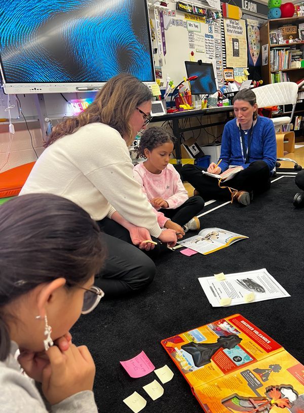 Literacy Specialists implement Jennifer Serravello's teaching method in a New York classroom