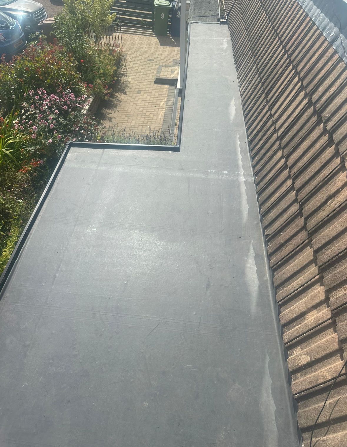 EPDM Flat roof replacement in Houghton-le-Spring