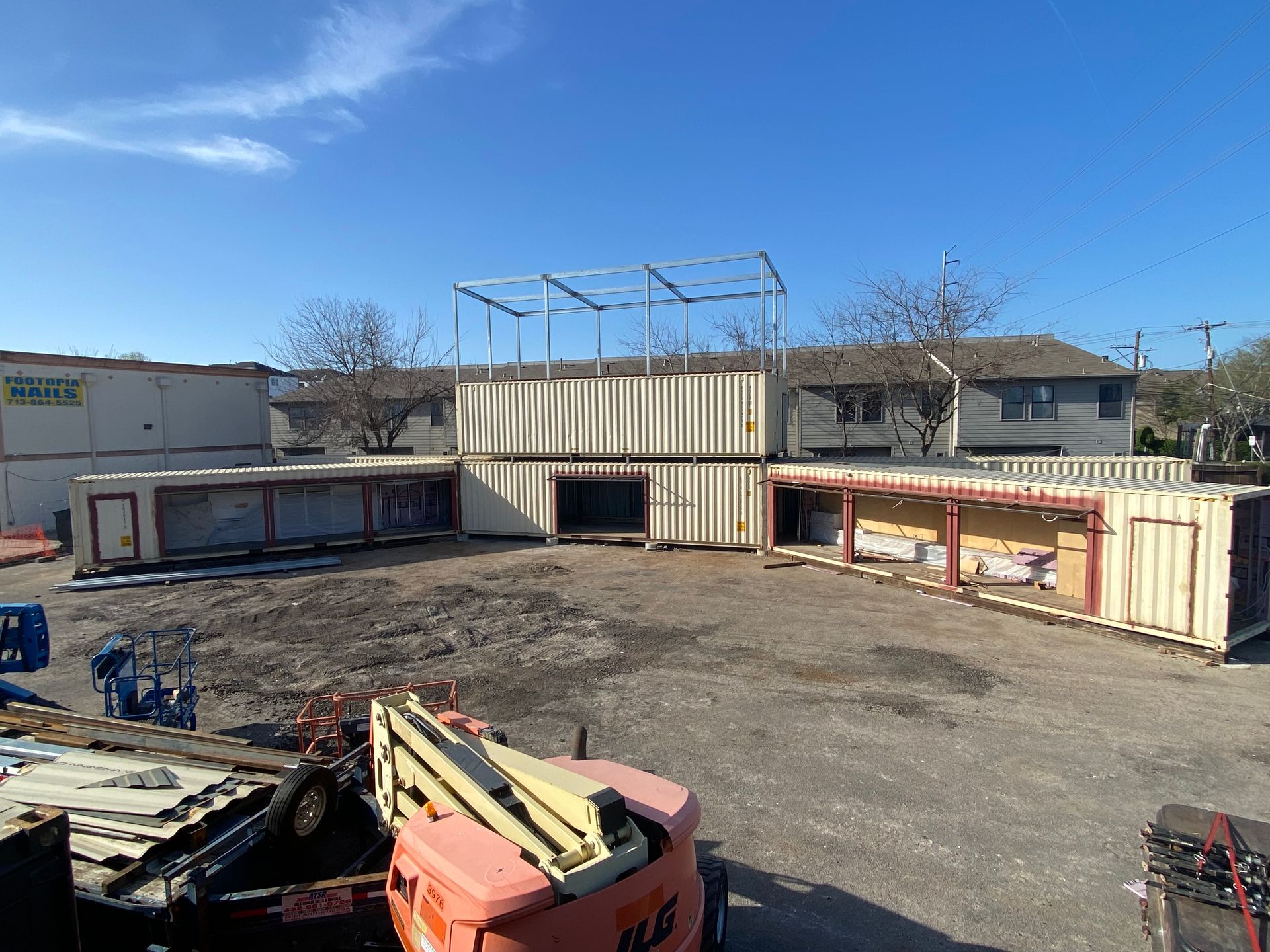 Progress photo of The Better Generation project in Houston Texas. 