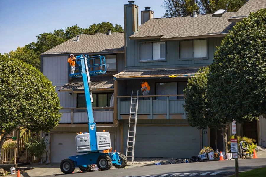 Travis Bullard and family, owner of Bullard Construction LLC in Tumwater, WA