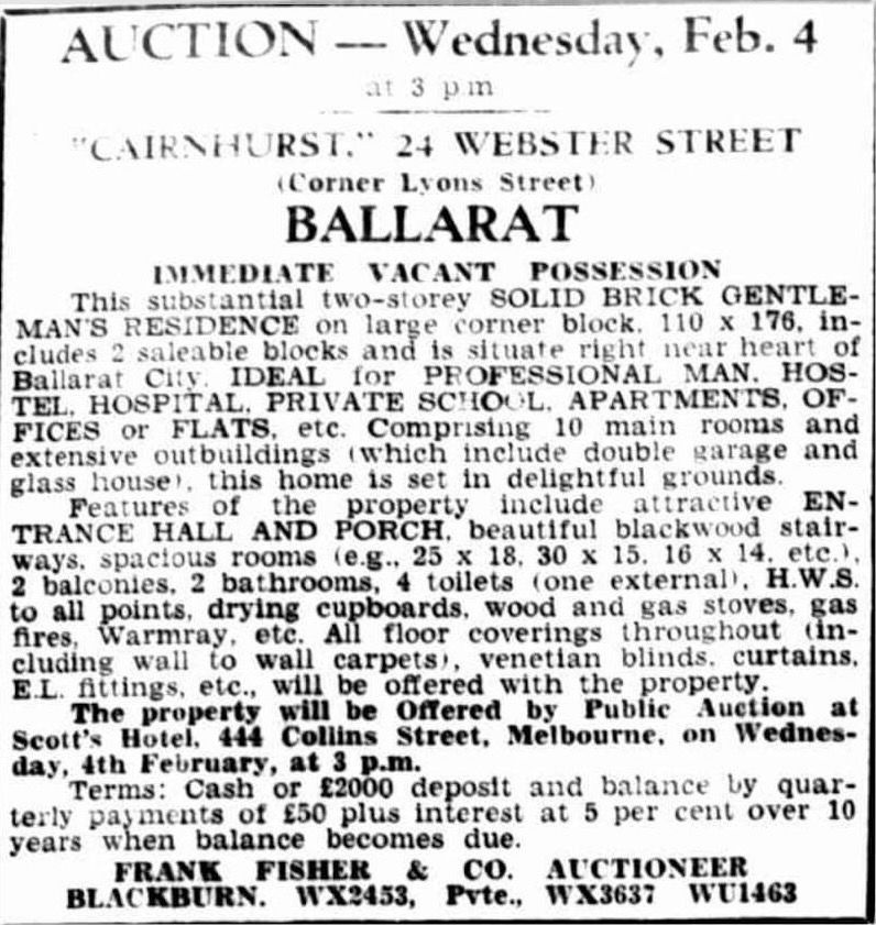 Auction Advertisement