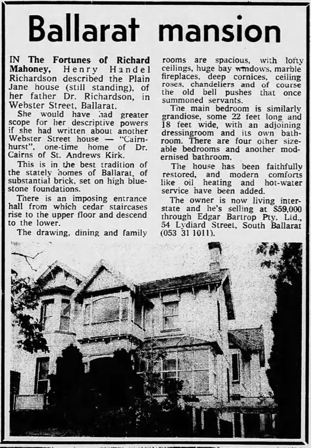 Newspaper clipping