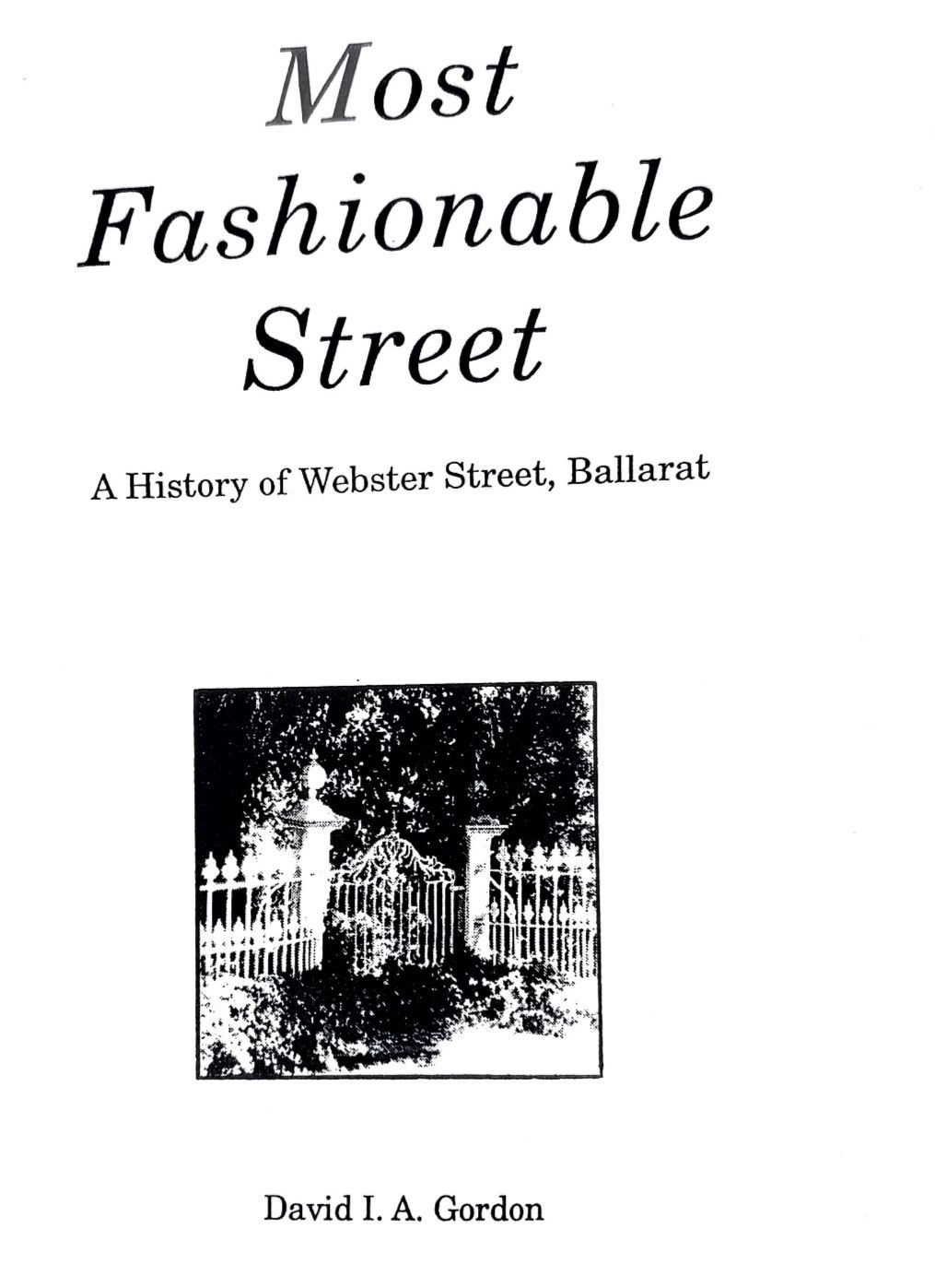 Most Fashionable Street