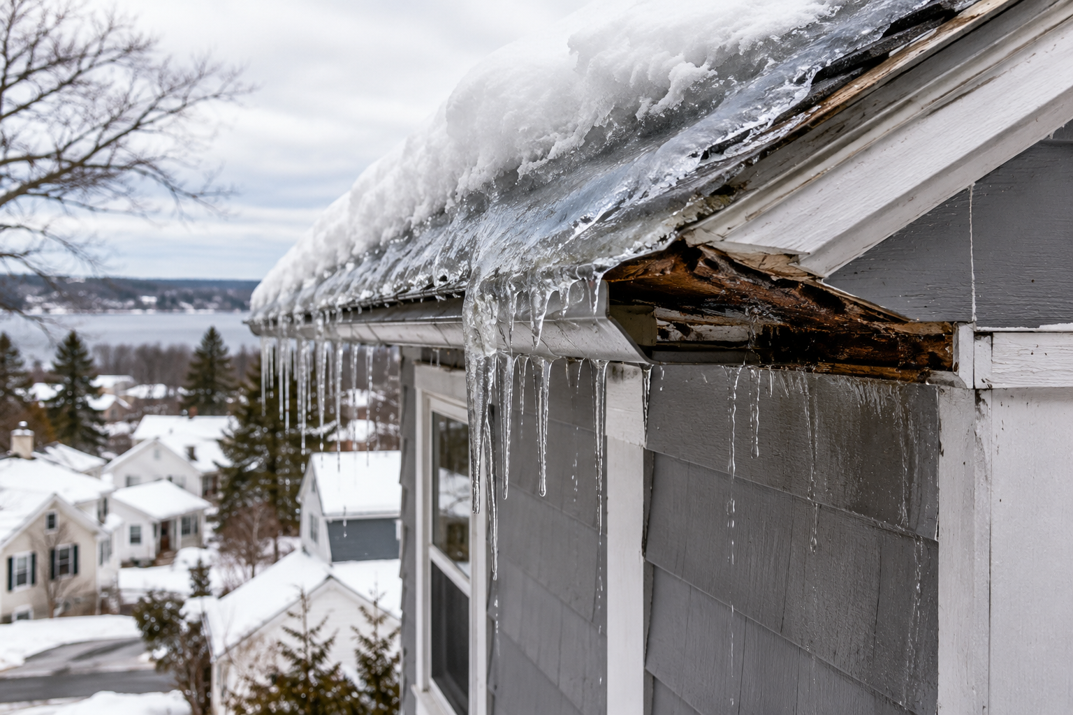 Ice Dam Claims in New Hampshire: What's Covered, What's Maintenance, and How to Document Damage