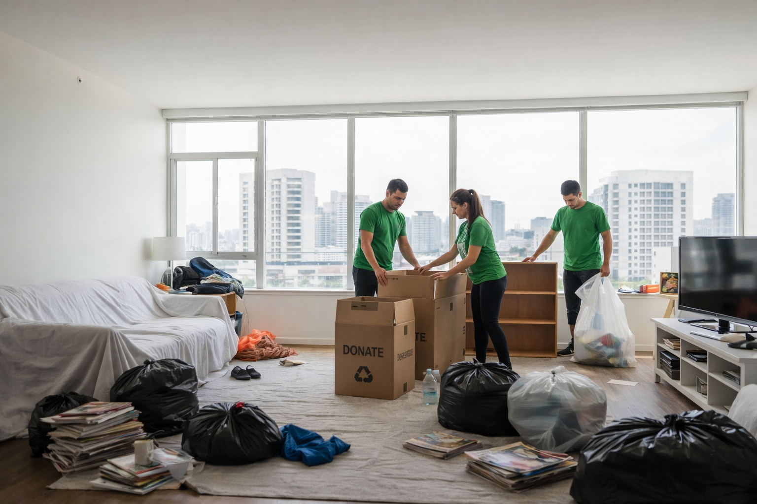 Apartment Cleanout Services in Union, NJ 07083