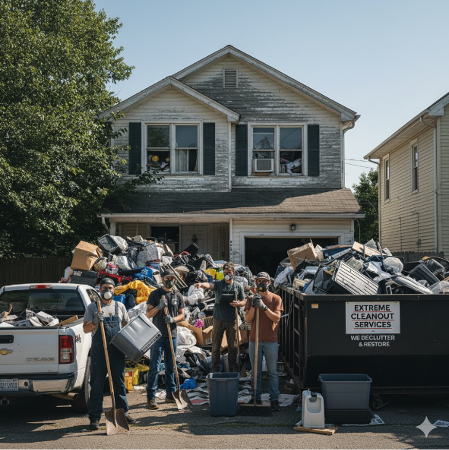 professional hoarder cleanout services in South Orange NJ 07079