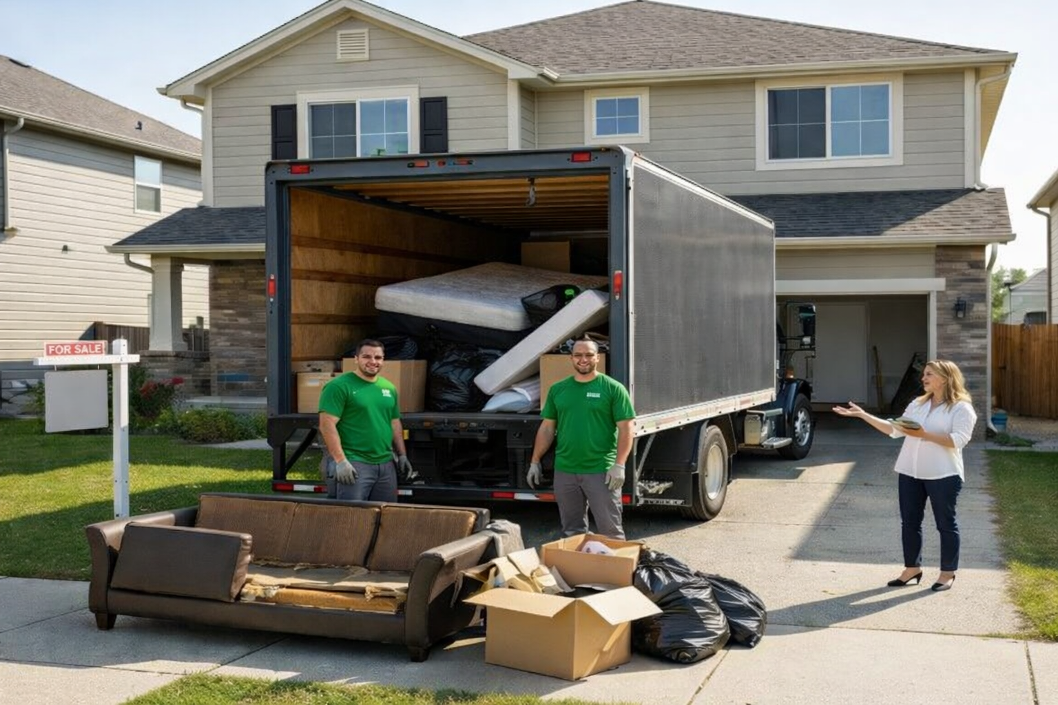 Real Estate Junk Hauling for Realtors