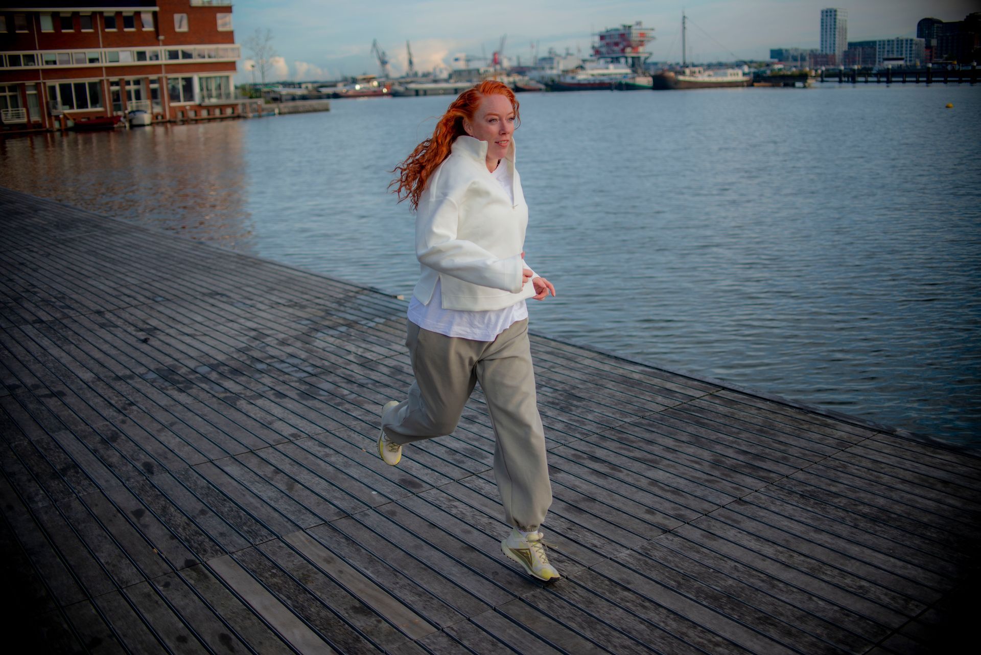 Trainen met Wendy. Rennen door Amsterdam op mooie plekken