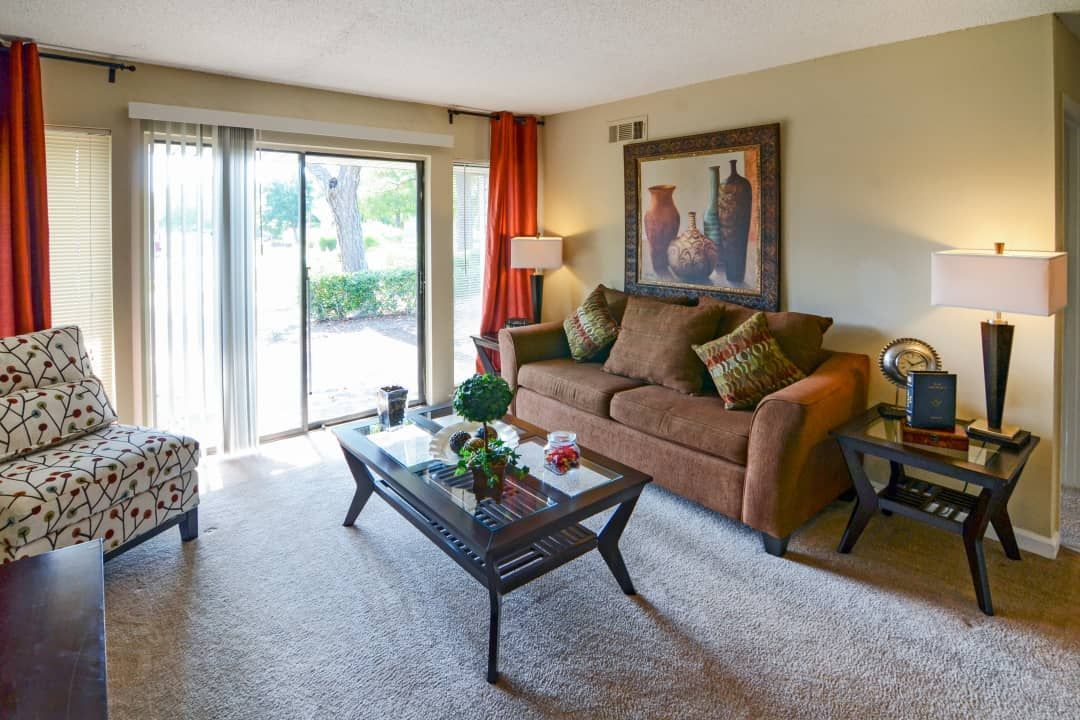 Living room with sofa