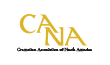 A logo for a company called cana on a white background.